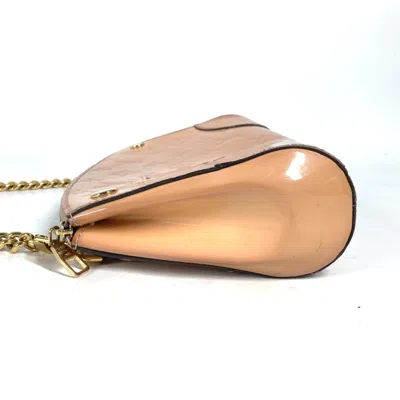 Pre-owned Louis Vuitton Pink Rose Ballerine Monogram Vernis Handbag Shoulder Bag ()