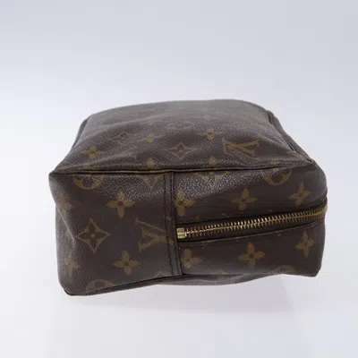 Pre-owned Louis Vuitton Pochette Accessoire Brown Canvas Clutch Bag ()