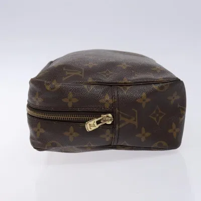 Pre-owned Louis Vuitton Pochette Accessoire Brown Canvas Clutch Bag ()
