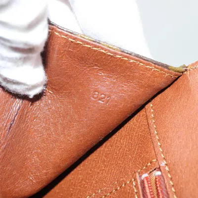 Pre-owned Louis Vuitton Pochette Dame Brown Canvas Clutch Bag ()
