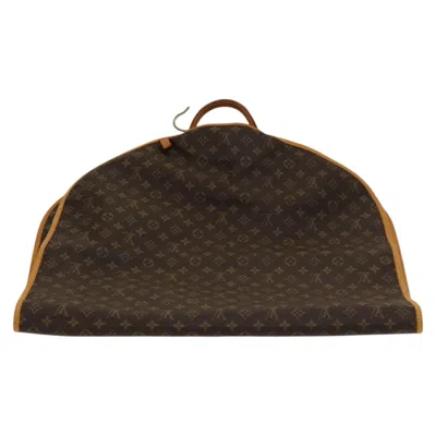 Pre-owned Louis Vuitton Porte-habits Brown Canvas Travel Bag ()