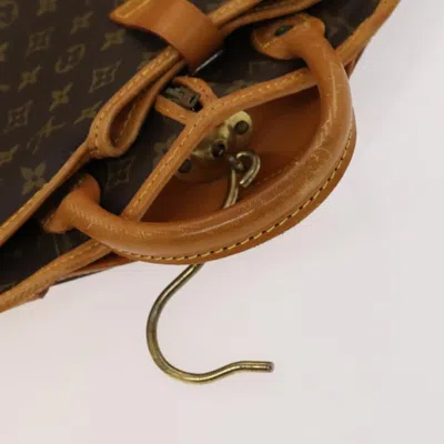 Pre-owned Louis Vuitton Porte-habits Brown Canvas Travel Bag ()