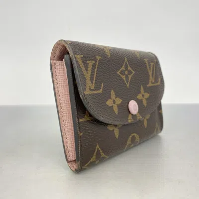 Pre-owned Louis Vuitton Rose Ballerine Coin Purse/coin Case () In Pink