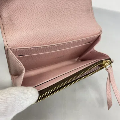 Pre-owned Louis Vuitton Rose Ballerine Coin Purse/coin Case () In Pink