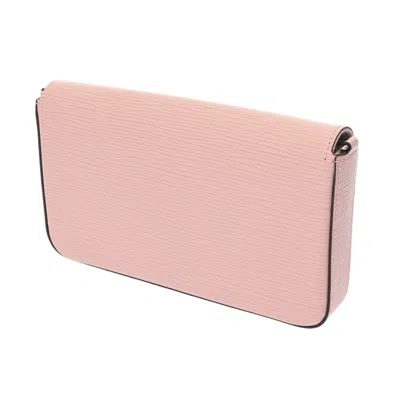 Pre-owned Louis Vuitton Rose Ballerine Leather Shoulder Bag () In Pink