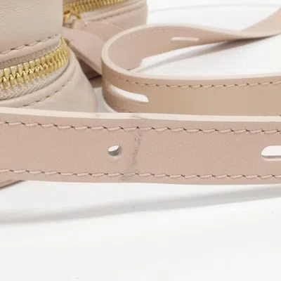 Pre-owned Louis Vuitton Rose Leather Shoulder Bag () In Pink