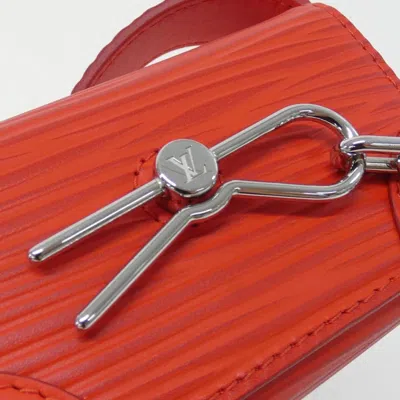 Pre-owned Louis Vuitton Rouge Leather Shoulder Bag () In Red