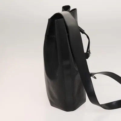 Pre-owned Louis Vuitton Sac A Dos Black Leather Shoulder Bag ()