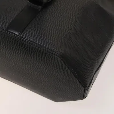 Pre-owned Louis Vuitton Sac A Dos Black Leather Shoulder Bag ()