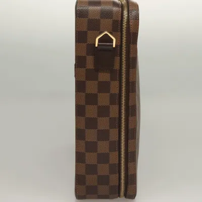Pre-owned Louis Vuitton Sabana Brown Canvas Briefcase Bag ()