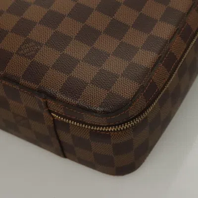 Pre-owned Louis Vuitton Sabana Brown Canvas Briefcase Bag ()