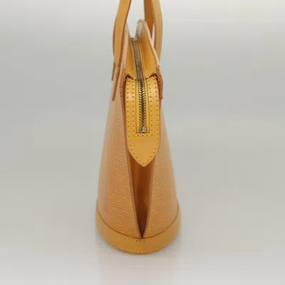 Pre-owned Louis Vuitton Saint Jacques Yellow Leather Tote Bag ()