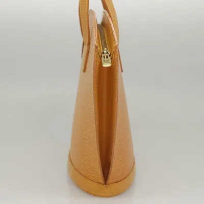 Pre-owned Louis Vuitton Saint Jacques Yellow Leather Tote Bag ()