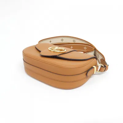 Pre-owned Louis Vuitton Sienne Leather Shoulder Bag () In Brown
