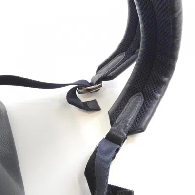 Pre-owned Louis Vuitton Silver Leather Backpack ()