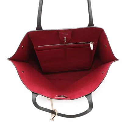 Pre-owned Louis Vuitton Silver Leather Tote Bag ()