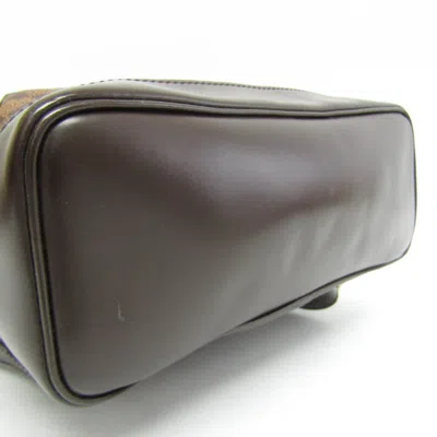 Pre-owned Louis Vuitton Soho Brown Canvas Backpack Bag ()