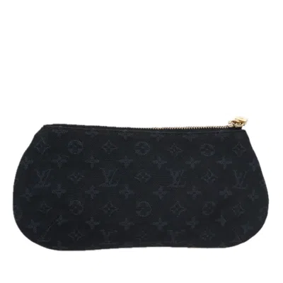 Pre-owned Louis Vuitton Sophie Blue Canvas Clutch Bag ()