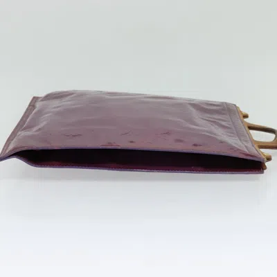 Pre-owned Louis Vuitton Stanton Purple Patent Leather Tote Bag ()