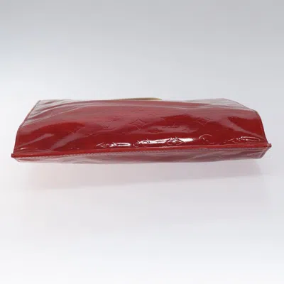 Pre-owned Louis Vuitton Stanton Red Patent Leather Tote Bag ()