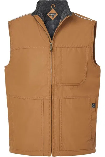 Dri Duck Rigor Vest In Brown