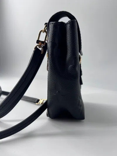 Pre-owned Louis Vuitton Tiny Backpack Monogram Empreinte Giant Black Leather Backpack Bag ()