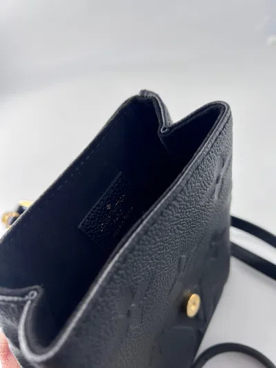 Pre-owned Louis Vuitton Tiny Backpack Monogram Empreinte Giant Black Leather Backpack Bag ()