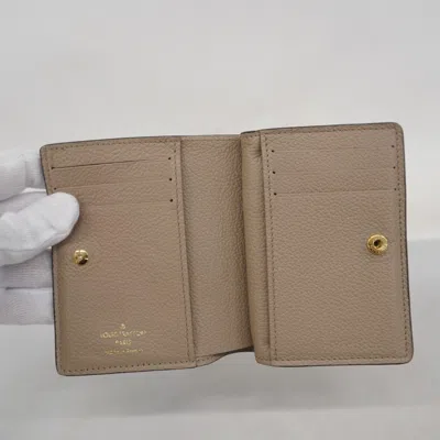 Pre-owned Louis Vuitton Tourterelle Wallet (bi-fold) () In Gray