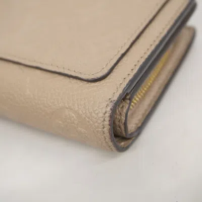 Pre-owned Louis Vuitton Tourterelle Wallet (bi-fold) () In Gray