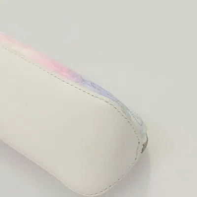 Pre-owned Louis Vuitton Trousse Elizabeth White Canvas Wallet  ()