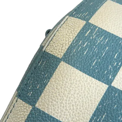 Pre-owned Louis Vuitton Turquoise Pvc Shoulder Bag () In Blue