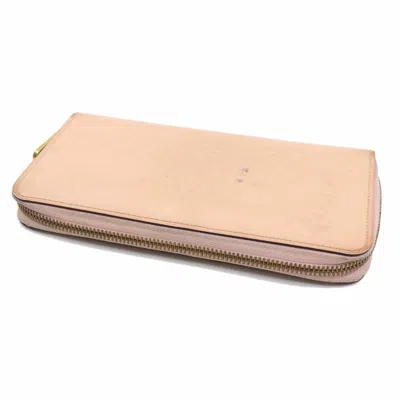 Pre-owned Louis Vuitton Vernis Pink Rose Ballerine Monogram Vernis Long Wallet (bi-fold) ()