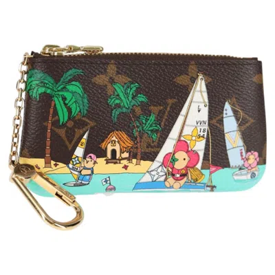 Pre-owned Louis Vuitton Vivienne Brown Canvas Wallet  ()