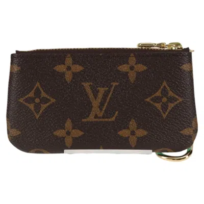Pre-owned Louis Vuitton Vivienne Brown Canvas Wallet  ()