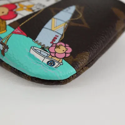 Pre-owned Louis Vuitton Vivienne Brown Canvas Wallet  ()