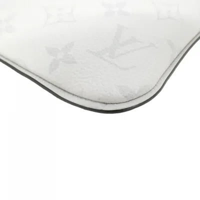 Pre-owned Louis Vuitton White Taigarama Shoulder Bag ()