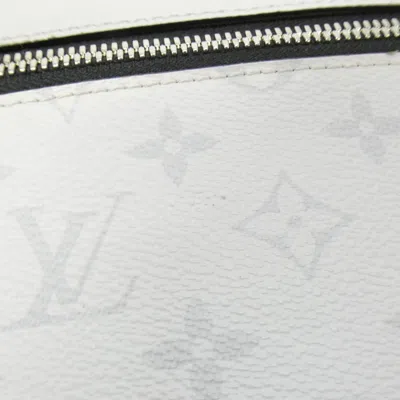 Pre-owned Louis Vuitton White Taigarama Shoulder Bag ()