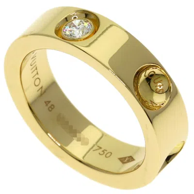 Pre-owned Louis Vuitton Yellow Gold Yellow Gold (18k) Band Ring ()