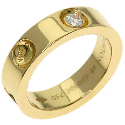 Pre-owned Louis Vuitton Yellow Gold Yellow Gold (18k) Band Ring ()