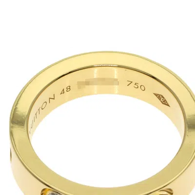 Pre-owned Louis Vuitton Yellow Gold Yellow Gold (18k) Band Ring ()