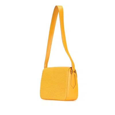 Pre-owned Louis Vuitton Yellow Leather Shoulder Bag ()