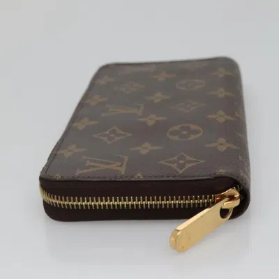 Pre-owned Louis Vuitton Zippy Brown Canvas Wallet  ()