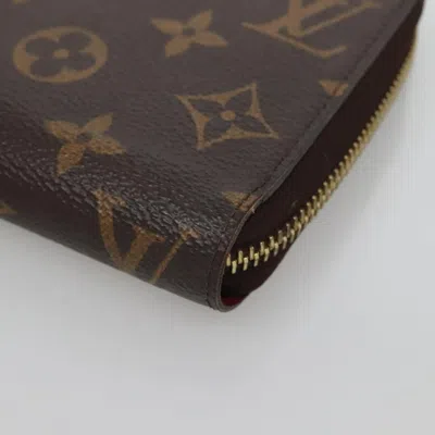 Pre-owned Louis Vuitton Zippy Brown Canvas Wallet  ()