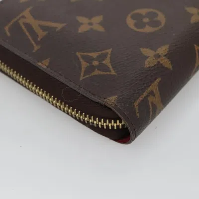 Pre-owned Louis Vuitton Zippy Brown Canvas Wallet  ()