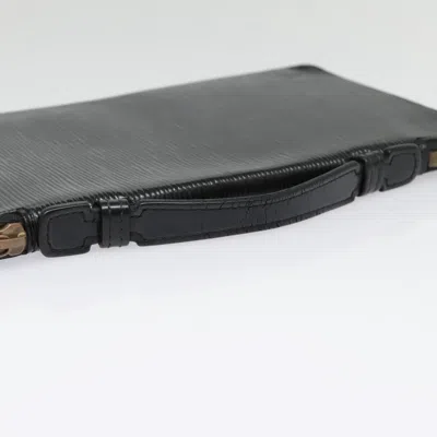 Pre-owned Louis Vuitton Zippy Wallet Black Leather Wallet  ()