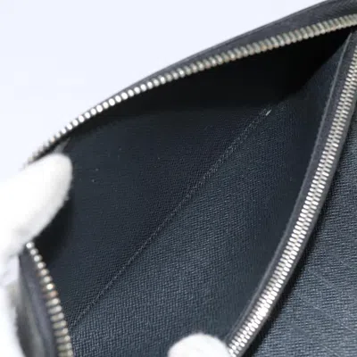 Pre-owned Louis Vuitton Zippy Wallet Black Leather Wallet  ()