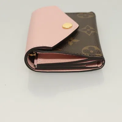 Pre-owned Louis Vuitton Zoé Brown Canvas Wallet  ()