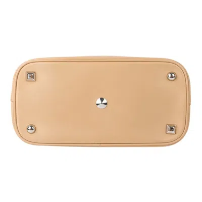 Pre-owned Maison Margiela Beige Leather Handbag Shoulder Bag () In Sand