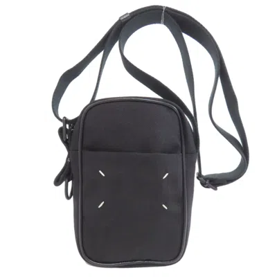 Pre-owned Maison Margiela Black Nylon Shoulder Bag ()