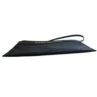 Pre-owned Marc Jacobs Black Nylon Leather Clutch Bag ()